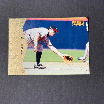 1997 Pinnacle - Chipper Jones #96 - Image 1 of 2