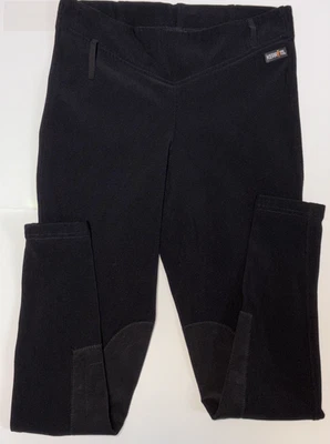 Pantalones Kerrits Mujer Grande Ecuestre Reforzado Pierna Elastizados Legging Negro Foto 1 de 4