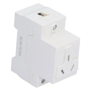 6Pcs Steckdose Modulare Breaker Din Schiene Montieren Outlet Elektrische - Afbeelding 1 van 24