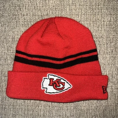 Gorro tejido puño para hombre New Era Team NFL Kansas City Chiefs - OSFA Foto 1 de 4