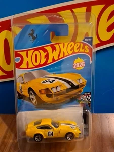 Hot Wheels Yellow Ferrari 365 GTB4 Competizione #222 🔥X4 - Picture 1 of 5