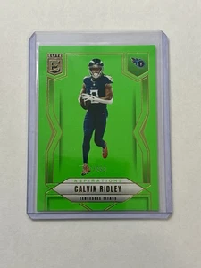 2025 Panini Donruss Elite Calvin Ridley Lime Green Aspirations /999 #3 - Picture 1 of 2
