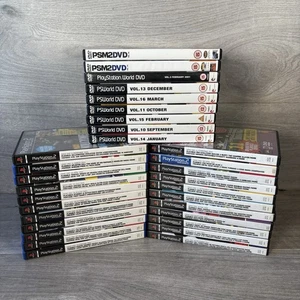 31 x PS2 Magazin Demo Spiele Discs Sony Official & Psworld Playstation 2 Bundle - Bild 1 von 5
