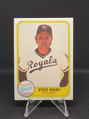 1981 Fleer - Steve Busby #33 - Image 1 of 2
