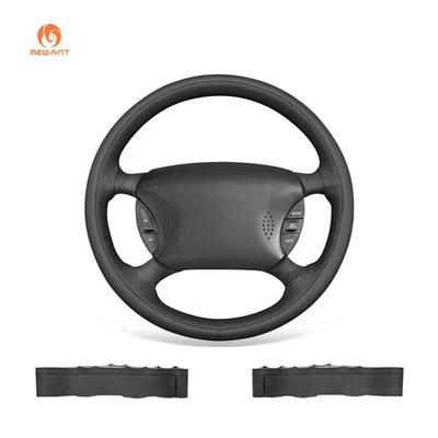 MEWANT Envoltura de volante de cuero sintético perforado para Ford Mustang 1994-2004 Foto 1 de 4