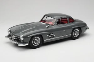 123852 Mercedes 300SL W198 Gullwing Graphite Grey Norev 1/12 - Picture 1 of 6