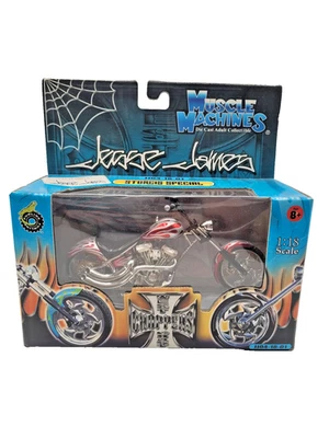 Muscle Machines Sturgis Special Motorcycle Jesse James Red JJ04-18-01 Choppers - Image 1 of 4