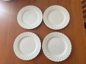 Four Johnson Brothers SNOW WHITE REGENCY 6-1/8" Bread and Butter Plates - Picture 1 of 3