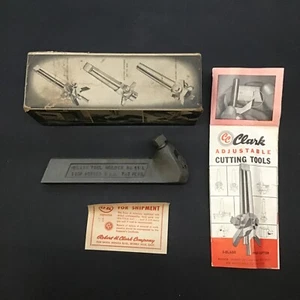 RARE CLARK NO P61R Tool Holder ORIGINAL BOX - South Bend Atlas Lathe - Picture 1 of 10