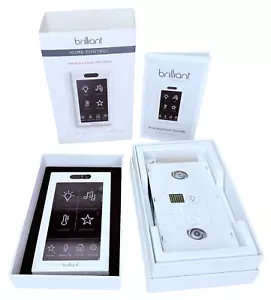 Brilliant Smart Home Control Light Switch Panel BHA-120US-WH1 - NEW - Picture 1 of 4