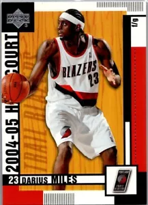 2004-05 Upper Deck Hardcourt Darius Miles Portland Trail Blazers #70 - Picture 1 of 2