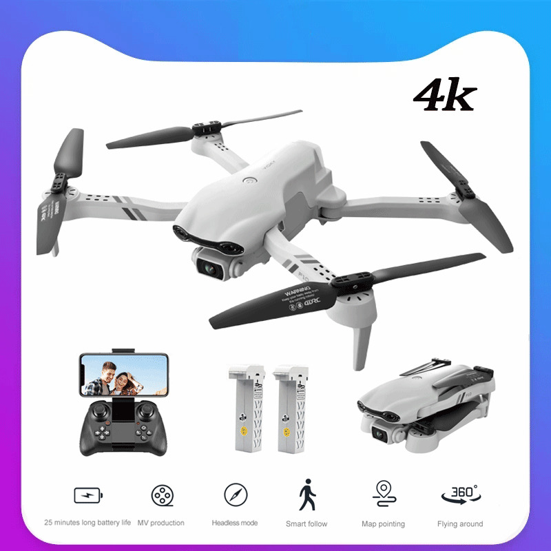 New F10 Portable Foldable Drone wifi FPV 4k HD Camera Drone for Outdoor Indoor
