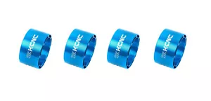 KCNC Diseño Hueco Carretera Montaña Bicicleta Auriculares Espaciadores 20mm 4 piezas Azul - Imagen 1 de 3