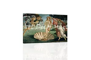 Birth Of Venus- Sandro Botticelli - CANVAS OR PRINT WALL ART - Picture 1 of 2