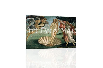 Birth Of Venus- Sandro Botticelli - CANVAS OR PRINT WALL ART - Image 1 of 2