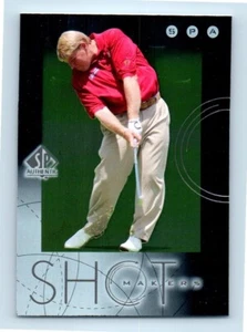 Tarjeta de golf John Daly 2001 Upper Deck SP Authentic Shot Makers #S7 - Imagen 1 de 2