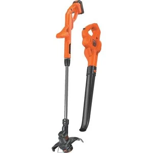 (1)-Black & Decker Max String Trimmer with Blower Sweeper Combo Kit 20V Lith Ion - Picture 1 of 1