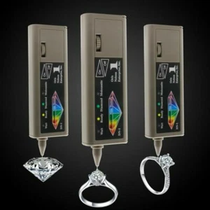 2 in 1 Portable Diamond Tester Selector Gemstone Tool Gem Mosan Jewelry Test Pen - Picture 1 of 6