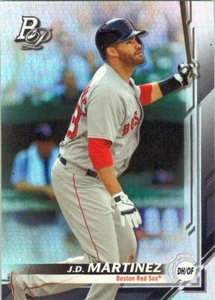 2019 Bowman Platinum #77 J.D. Martinez Boston Red Sox - Picture 1 of 2