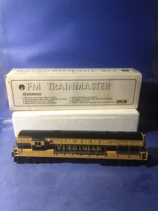 MTH Virginian FM Trainmaster Locomotive w/QSI & Box - Picture 1 of 11
