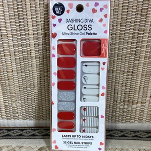 Dashing Diva Gloss Ultra Shine Gel Palette Nail Strips - Picture 1 of 304