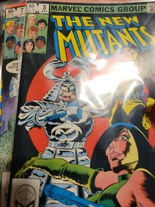 New Mutants 5 and 7 (1983) VF+ - Picture 1 of 3