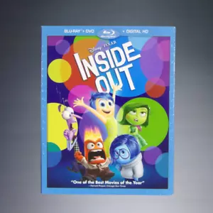2015 DISNEY PIXAR INSIDE OUT BLU-RAY + DVD + DIGITAL HD FILM + SCHUBER - Bild 1 von 5