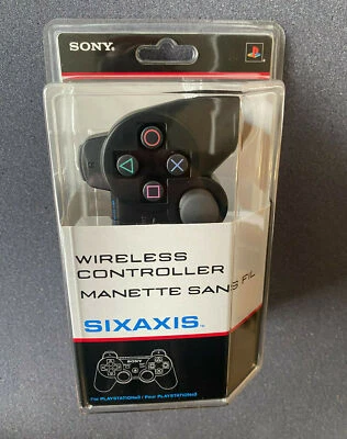 Sony Wireless PS3 Controller SIXAXIS Bluetooth 2-895-015-01 New Old Stock - Image 1 of 4