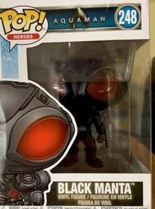 Funko! Pop Vinyl Figurine Black Manta #248 DC Aquaman Movie - Picture 1 of 5