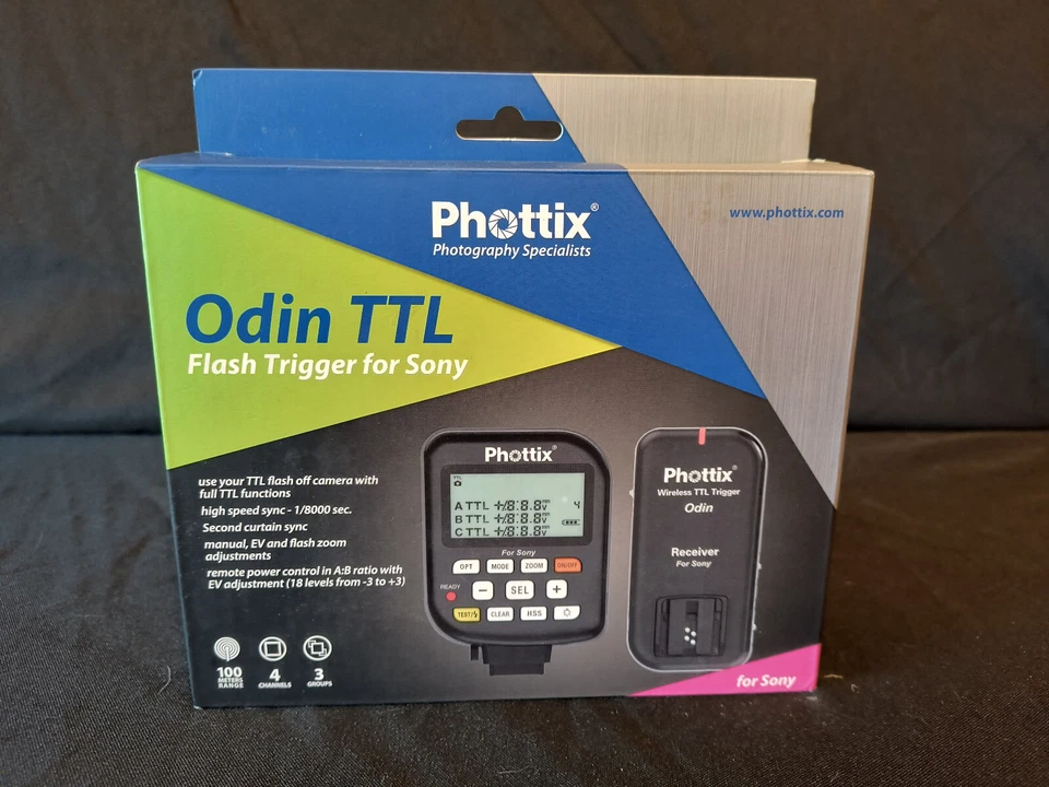 Phottix Odin TTL Flash Trigger & Receiver for Sony (New) - Image 1 of 3