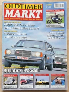 Magazin - Oldtimer Markt - Mercedes T - Technik + Tipps - Ausgabe Juni 2008 - Bild 1 von 2