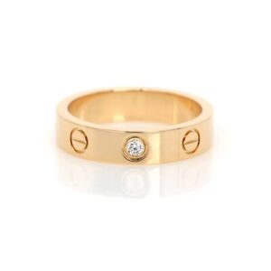 Cartier DIA Love Ring Yellow Gold Love Ring No. 47