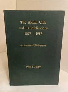 The Alcuin Club and its Publications 1897-1987: An Annotated Bibliography (1986) - Imagen 1 de 14