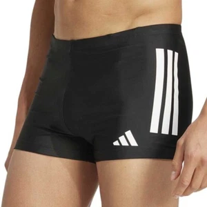 adidas Badehose BOXER 3-STRIPES BOLD schwarz/weiß INFINITEX Gr. 5 - 10 / S - XXL - Bild 1 von 6