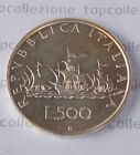 500 Lire Caravelle 1991 Fdc Rep Italiana 1946 - 2001 Argento Italy Silver Coin