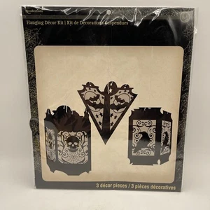 Kit Decorazione Halloween - Lanterne di Carta Gotica Ricordi Magia di Mezzanotte - Foto 1 di 4