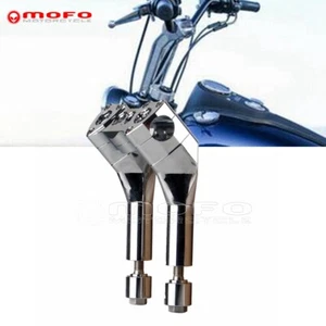 Club Style Chrome 6'' Handlebar Riser For Harley Dyna Low Rider FXDL FXDWG FXDB - Picture 1 of 9