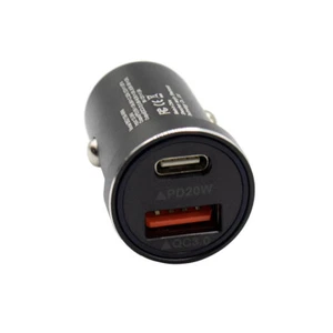 Cargador Mechero Coche Doble USB-C y USB-A - Adaptador de 2 Puertos de 38W - Imagen 1 de 7