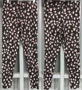 Skull Pattern Stretch  26" Waist Pants Glam Rocker Goth Leggings - Picture 1 of 8