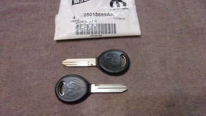 MOPAR. 05018689AA (see models below) 2 key blanks. ORIG. MOPAR NOS - Bild 1 von 1