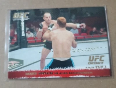 MIKE "QUICK" SWICK ~ 1990 Topps UFC Round 1 #24 - ROOKIE CARD - Image 1 of 2