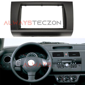 Car Stereo Radio Fascia Dash Frame Trim 2DIN For Suzuki Swift 04-10/Dzire