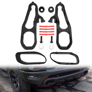 Heavy Duty Front Tow Hooks Left & Right For 2019-2022 Dodge Ram 1500 82215268AB - Picture 1 of 7