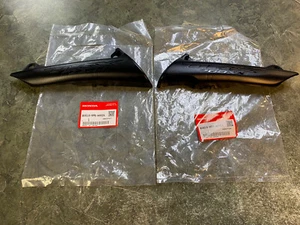 2008-2009 Honda TRX700XX TRX700 Left & Right Upper Frame Pipe Cover Guards OEM - Picture 1 of 8