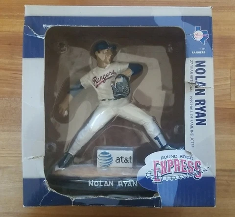 Nolan Ryan SGA Figurine NIB AT&T Round Rock Express Rangers 7/23/2008 Cover