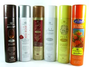 300 ml Al Rehab Aire Refrescante Árabe Genuino Fragancia Incienso Spray Hogar - Imagen 1 de 34