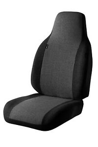 Seat Cover-OE30 Series - OE Tweed Car Semi-Custom Fit Front Charcoal Front FIA