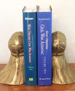 Signed West Virginia Civil War Almanac Volumes One & Two by Tim McKinney HB - Picture 1 of 9