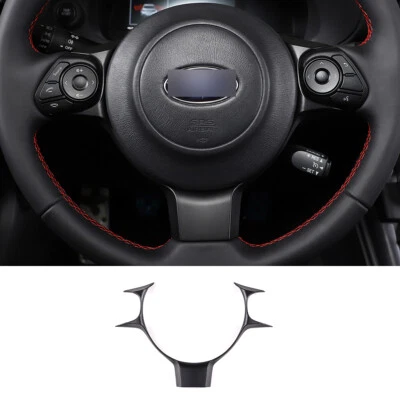 Borde interior negro mate del volante para Toyota 86 Subaru BRZ 2017-22 EE. UU. Foto 1 de 4