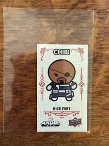 2020 Upper Deck Marvel Anime Chibi Nick Fury #17/65 - Picture 1 of 2